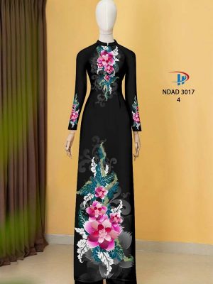 1614226099 139 Vai Ao Dai Hoa In 3D thiet ke 2021 AD