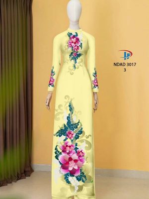 1614226099 761 Vai Ao Dai Hoa In 3D thiet ke 2021 AD