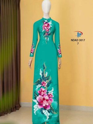 1614226100 439 Vai Ao Dai Hoa In 3D thiet ke 2021 AD