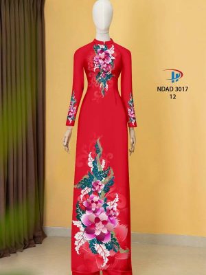 1614226101 295 Vai Ao Dai Hoa In 3D thiet ke 2021 AD