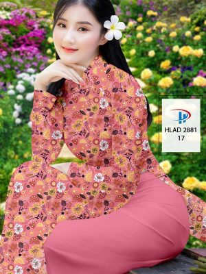 Vải Áo Dài Hoa Hồng Đều mới ra AD HLAD 2881 34 1614226301 263 Vai Ao Dai Hoa Hong Deu moi ra AD HLAD