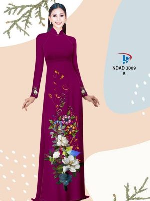 1614226924 474 Vai Ao Dai Hoa In 3D thiet ke 2021 AD