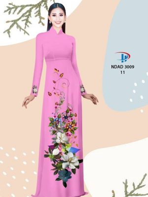 1614226925 496 Vai Ao Dai Hoa In 3D thiet ke 2021 AD