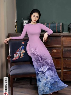 1614227056 233 Vai Ao Dai Hoa In 3D thiet ke 2021 AD