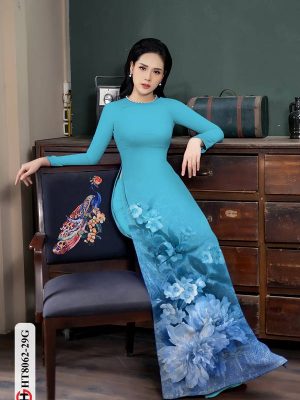 1614227056 649 Vai Ao Dai Hoa In 3D thiet ke 2021 AD