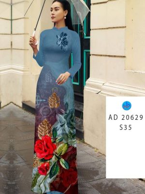 Vải Áo Dài Hoa Hồng mới ra AD 20629 24 1614242245 804 Vai Ao Dai Hoa Hong moi ra AD 20629
