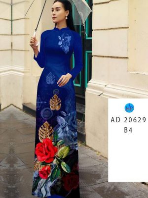 Vải Áo Dài Hoa Hồng mới ra AD 20629 26 1614242246 736 Vai Ao Dai Hoa Hong moi ra AD 20629