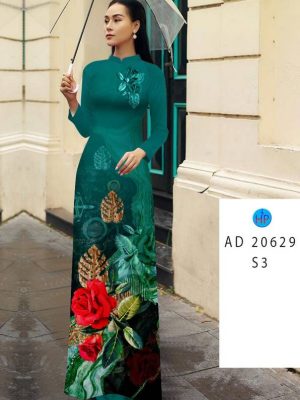 Vải Áo Dài Hoa Hồng mới ra AD 20629 27 1614242246 951 Vai Ao Dai Hoa Hong moi ra AD 20629