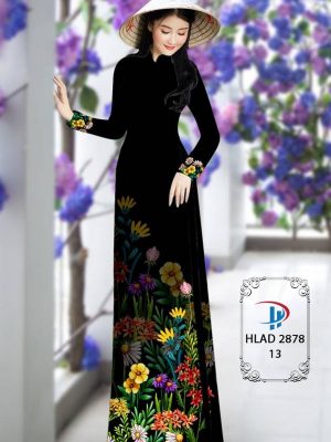 1614242521 425 Vai Ao Dai Hoa In 3D thiet ke 2021 AD