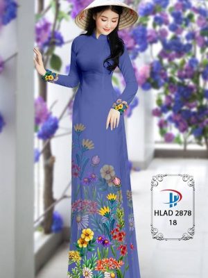 1614242522 615 Vai Ao Dai Hoa In 3D thiet ke 2021 AD