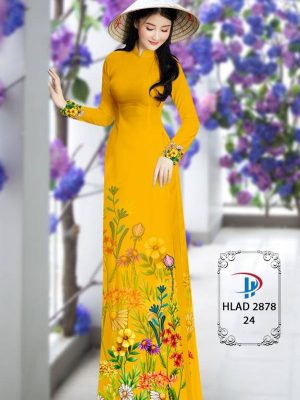 1614242523 615 Vai Ao Dai Hoa In 3D thiet ke 2021 AD