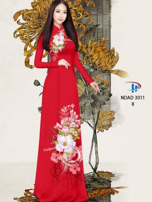 1614243554 194 Vai Ao Dai Hoa In 3D thiet ke 2021 AD