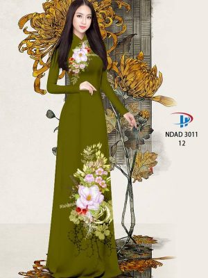 1614243555 441 Vai Ao Dai Hoa In 3D thiet ke 2021 AD