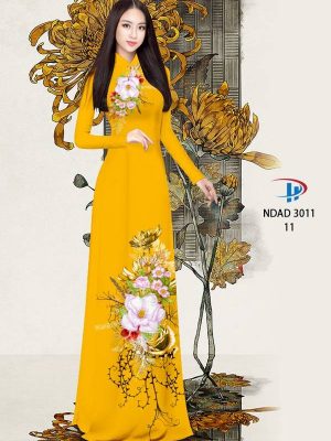 1614243555 650 Vai Ao Dai Hoa In 3D thiet ke 2021 AD