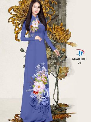 1614243558 110 Vai Ao Dai Hoa In 3D thiet ke 2021 AD