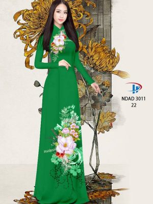1614243558 444 Vai Ao Dai Hoa In 3D thiet ke 2021 AD