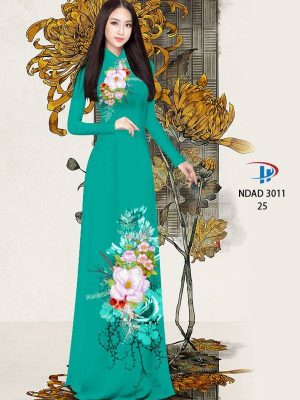 1614243559 788 Vai Ao Dai Hoa In 3D thiet ke 2021 AD