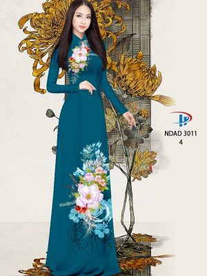 1614243561 55 Vai Ao Dai Hoa In 3D thiet ke 2021 AD