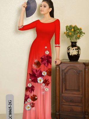 Vải Áo Dài Hoa Cúc mới ra AD KC8065 20 1614246968 664 Vai Ao Dai Hoa Cuc moi ra AD KC8065