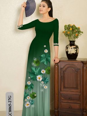 Vải Áo Dài Hoa Cúc mới ra AD KC8065 25 1614246969 612 Vai Ao Dai Hoa Cuc moi ra AD KC8065