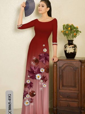 Vải Áo Dài Hoa Cúc mới ra AD KC8065 30 1614246970 628 Vai Ao Dai Hoa Cuc moi ra AD KC8065