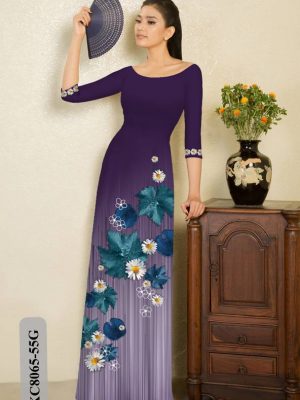 Vải Áo Dài Hoa Cúc mới ra AD KC8065 34 1614246971 478 Vai Ao Dai Hoa Cuc moi ra AD KC8065