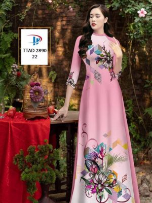 Vải Áo Dài Hoa In 3D kiểu mới AD TTAD 2890 38 1614247943 412 Vai Ao Dai Hoa In 3D kieu moi AD TTAD