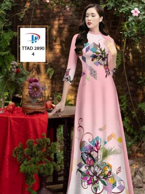 Vải Áo Dài Hoa In 3D kiểu mới AD TTAD 2890 45 1614247945 86 Vai Ao Dai Hoa In 3D kieu moi AD TTAD
