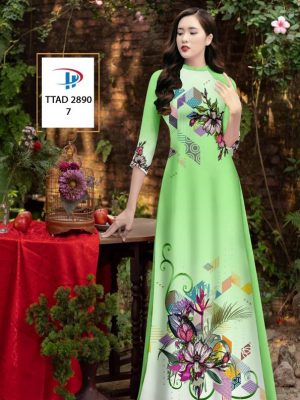 Vải Áo Dài Hoa In 3D kiểu mới AD TTAD 2890 48 1614247946 406 Vai Ao Dai Hoa In 3D kieu moi AD TTAD