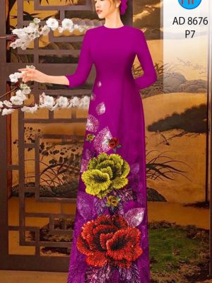 Vải Áo Dài Hoa In 3D kiểu mới AD 8676 25 1614249311 638 Vai Ao Dai Hoa In 3D kieu moi AD 8676
