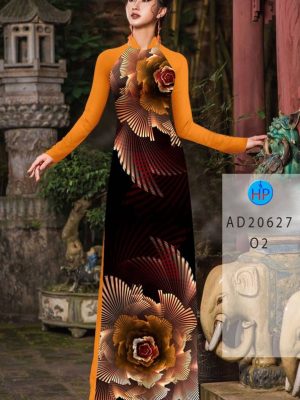 Vải Áo Dài Hoa In 3D thiết kế 2021 AD 20627 29 1614250410 552 Vai Ao Dai Hoa In 3D thiet ke 2021 AD
