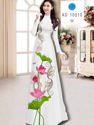 1614313352 23 Vai Ao Dai Hoa Sen kieu moi AD 10510