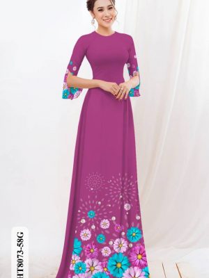 Vải Áo Dài Hoa In 3D thiết kế 2021 AD HT8073 20 1614313767 241 Vai Ao Dai Hoa In 3D thiet ke 2021 AD
