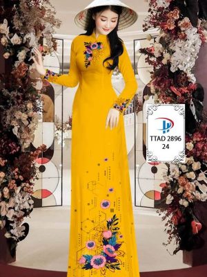 Vải Áo Dài Hoa In 3D thiết kế 2021 AD TTAD 2896 42 1614314052 242 Vai Ao Dai Hoa In 3D thiet ke 2021 AD