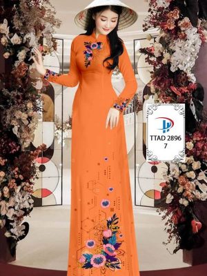 Vải Áo Dài Hoa In 3D thiết kế 2021 AD TTAD 2896 50 1614314054 895 Vai Ao Dai Hoa In 3D thiet ke 2021 AD