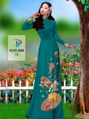Vải Áo Dài Hoa Hồng thiết kế 2021 AD HLAD 2888 39 1614314758 343 Vai Ao Dai Hoa Hong thiet ke 2021 AD HLAD