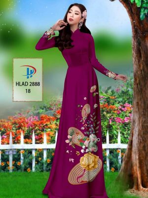 Vải Áo Dài Hoa Hồng thiết kế 2021 AD HLAD 2888 40 1614314758 842 Vai Ao Dai Hoa Hong thiet ke 2021 AD HLAD