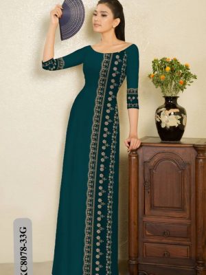 Vải Áo Dài Hoa In 3D mới ra AD KC8078 24 1614315128 931 Vai Ao Dai Hoa In 3D moi ra AD KC8078