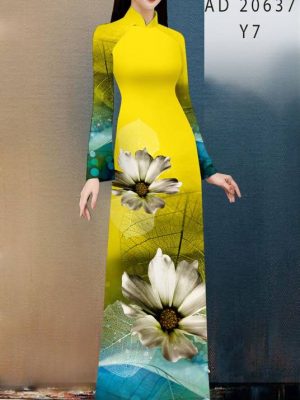 Vải Áo Dài Hoa In 3D thiết kế 2021 AD 20637 25 1614315774 710 Vai Ao Dai Hoa In 3D thiet ke 2021 AD