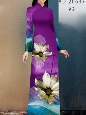 Vải Áo Dài Hoa In 3D thiết kế 2021 AD 20637 35 1614315776 369 Vai Ao Dai Hoa In 3D thiet ke 2021 AD