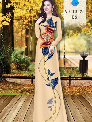 Vải Áo Dài Hoa In 3D mới ra AD 10525 23 1614315959 864 Vai Ao Dai Hoa In 3D moi ra AD 10525