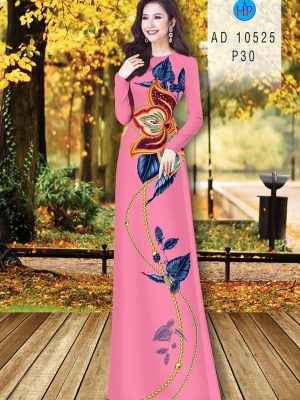 Vải Áo Dài Hoa In 3D mới ra AD 10525 27 1614315960 8 Vai Ao Dai Hoa In 3D moi ra AD 10525