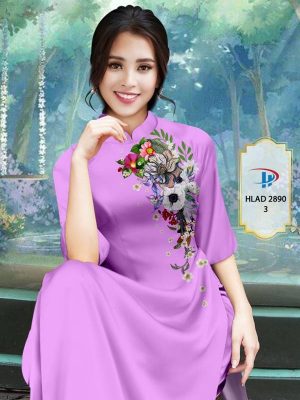 Vải Áo Dài Hoa In 3D kiểu mới AD HLAD 2890 42 1614316328 414 Vai Ao Dai Hoa In 3D kieu moi AD HLAD