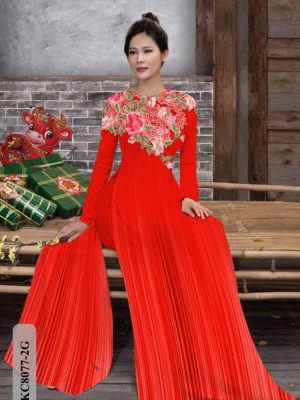Vải Áo Dài Hoa Hồng thiết kế 2021 AD KC8077 19 1614316934 332 Vai Ao Dai Hoa Hong thiet ke 2021 AD KC8077