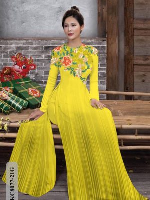 Vải Áo Dài Hoa Hồng thiết kế 2021 AD KC8077 24 1614316935 675 Vai Ao Dai Hoa Hong thiet ke 2021 AD KC8077