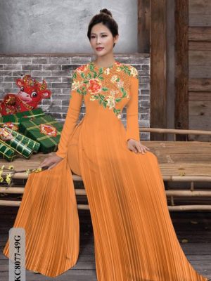 Vải Áo Dài Hoa Hồng thiết kế 2021 AD KC8077 30 1614316936 73 Vai Ao Dai Hoa Hong thiet ke 2021 AD KC8077