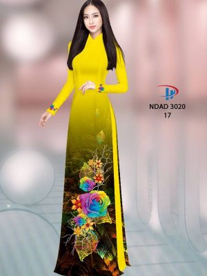 1614318288 478 Vai Ao Dai Hoa Hong kieu moi AD NDAD 3020