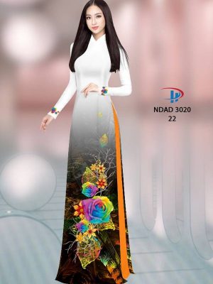 1614318289 846 Vai Ao Dai Hoa Hong kieu moi AD NDAD 3020