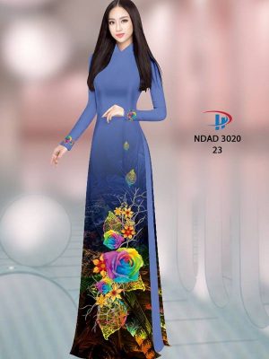 1614318290 587 Vai Ao Dai Hoa Hong kieu moi AD NDAD 3020