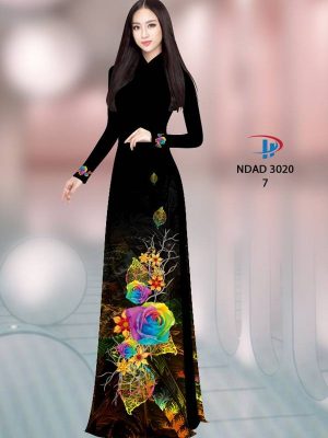 1614318291 991 Vai Ao Dai Hoa Hong kieu moi AD NDAD 3020
